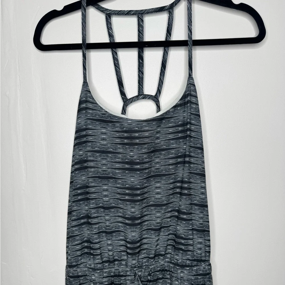 Athleta Ariel Novella Tie Waist Maxi Dress Women's 6 athletic outdoor beach boho - Picture 3 of 10